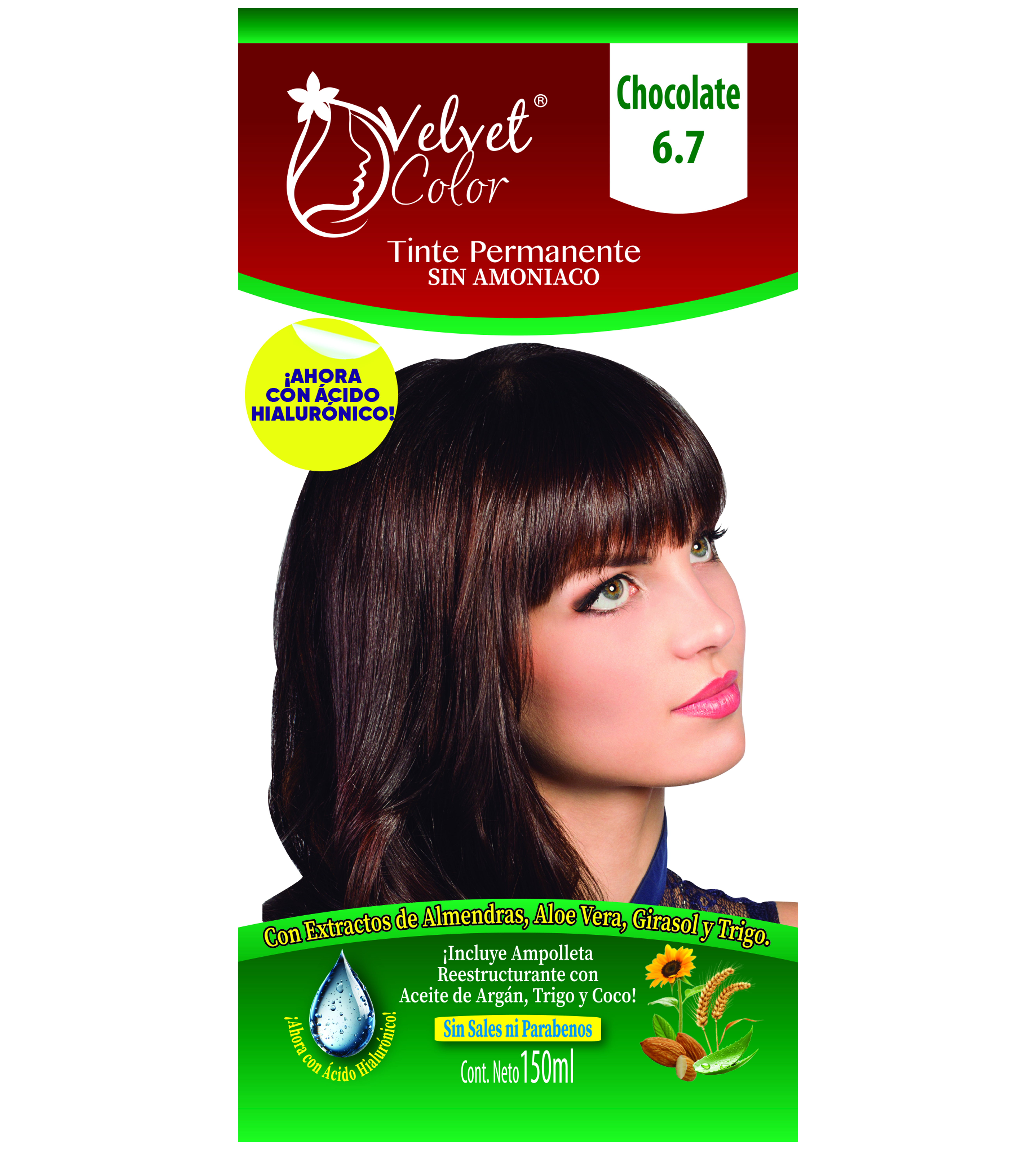 TINTE CHOCOLATE TONO 6.7 VELVET