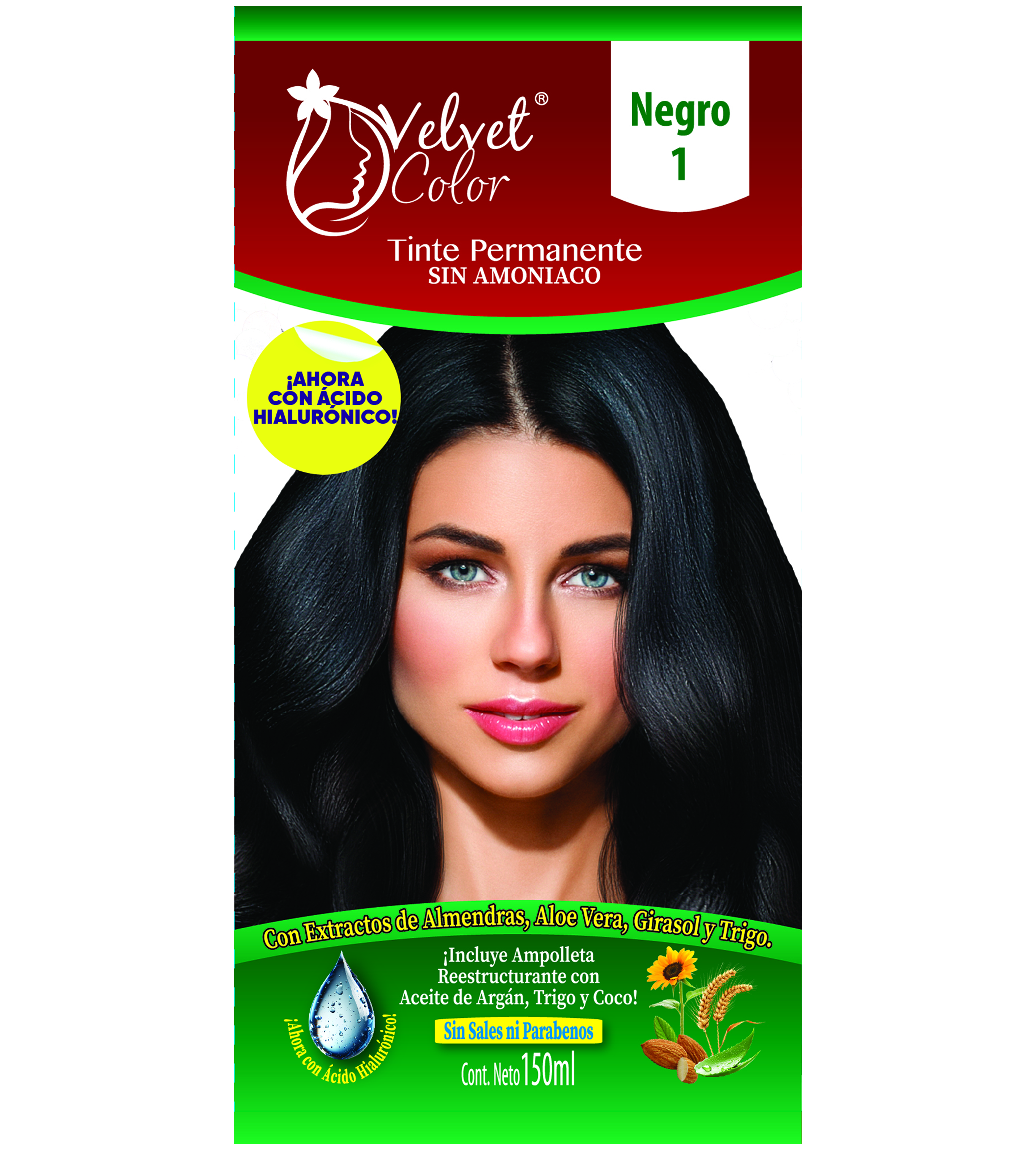 TINTE NEGRO TONO 1 VELVET