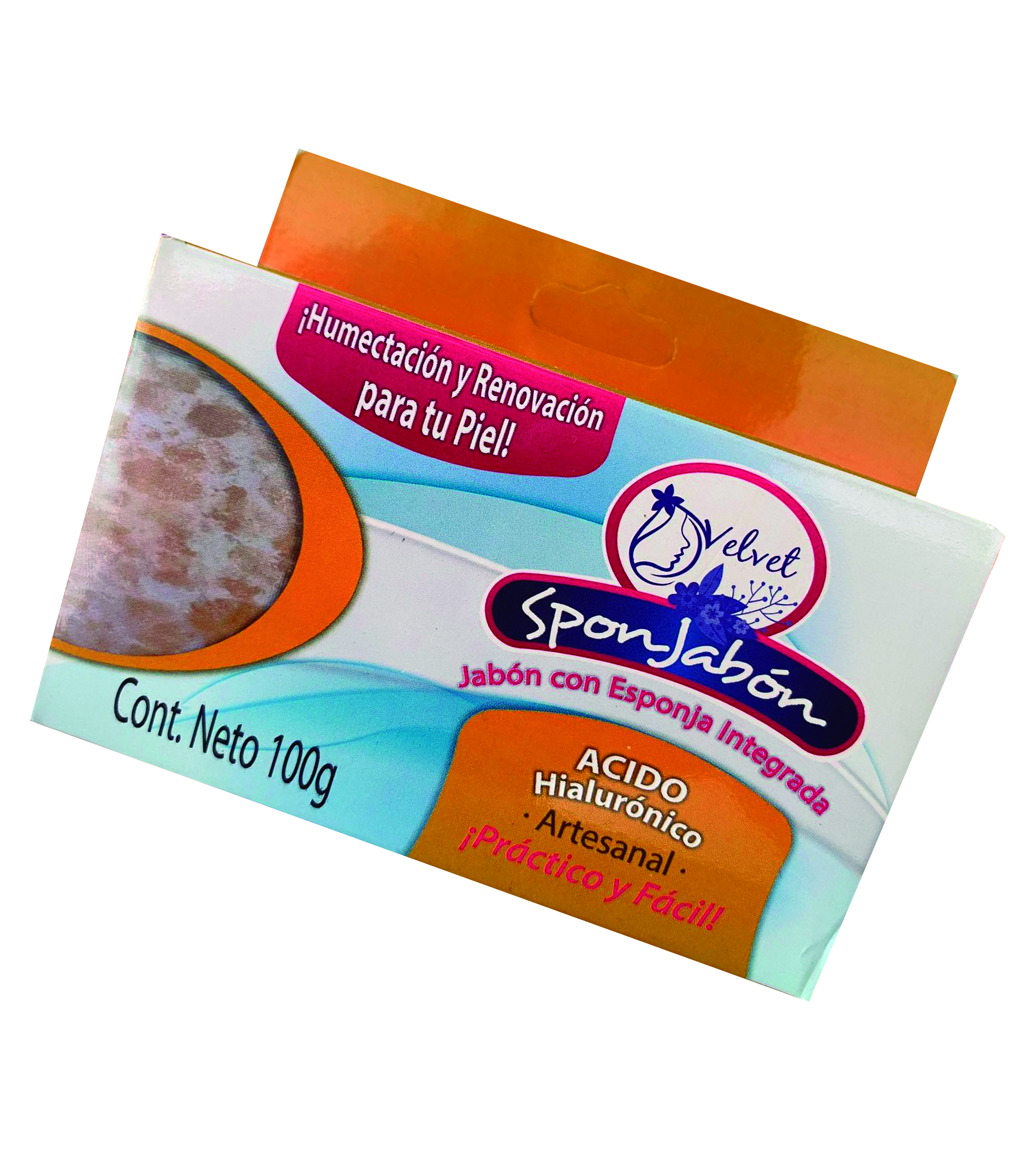 SPONJABON ÁCIDO HIALURÓNICO VELVET