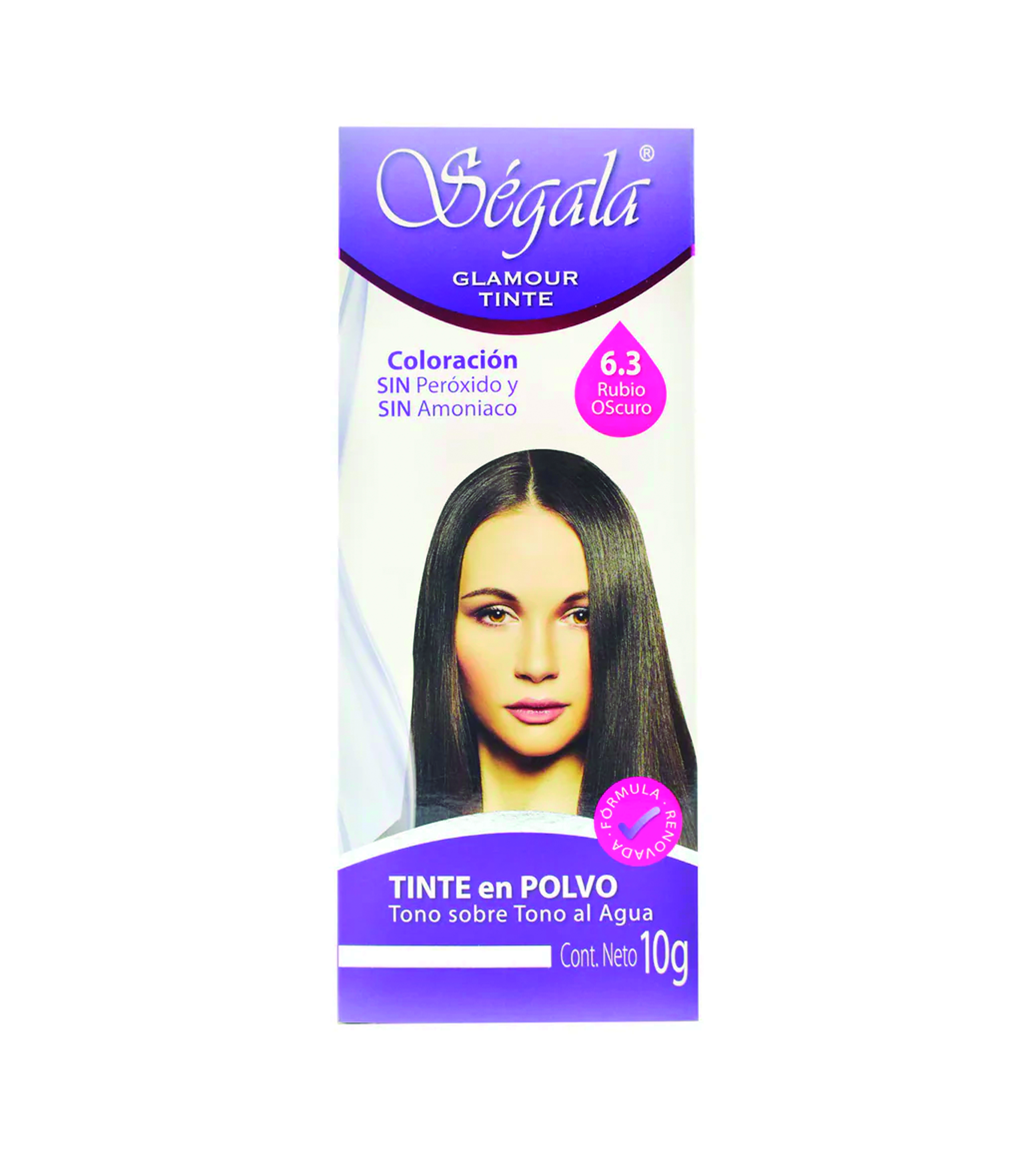 TINTE AL AGUA RUBIO OSCURO TONO 6.3 SÉGALA