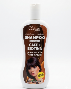 SHAMPOO CON EXTRACTO DE CAFÉ + BIOTINA